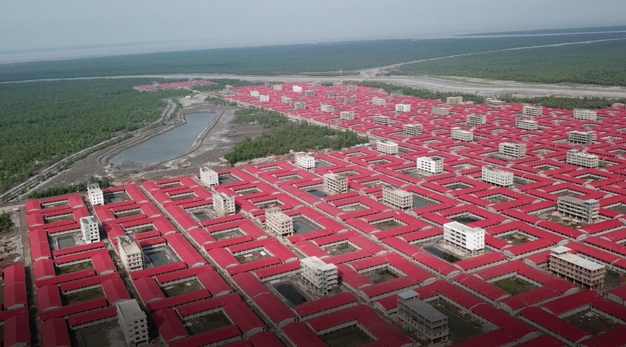 structural steel cyclone shelter in Bangladesh by Zamil Steel Buildings